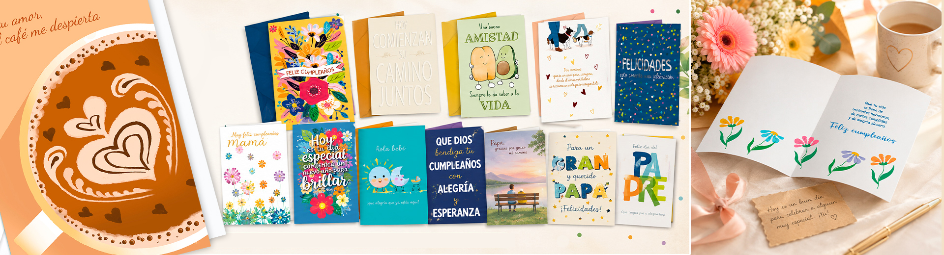 Tarjetas de saludo Happydays
